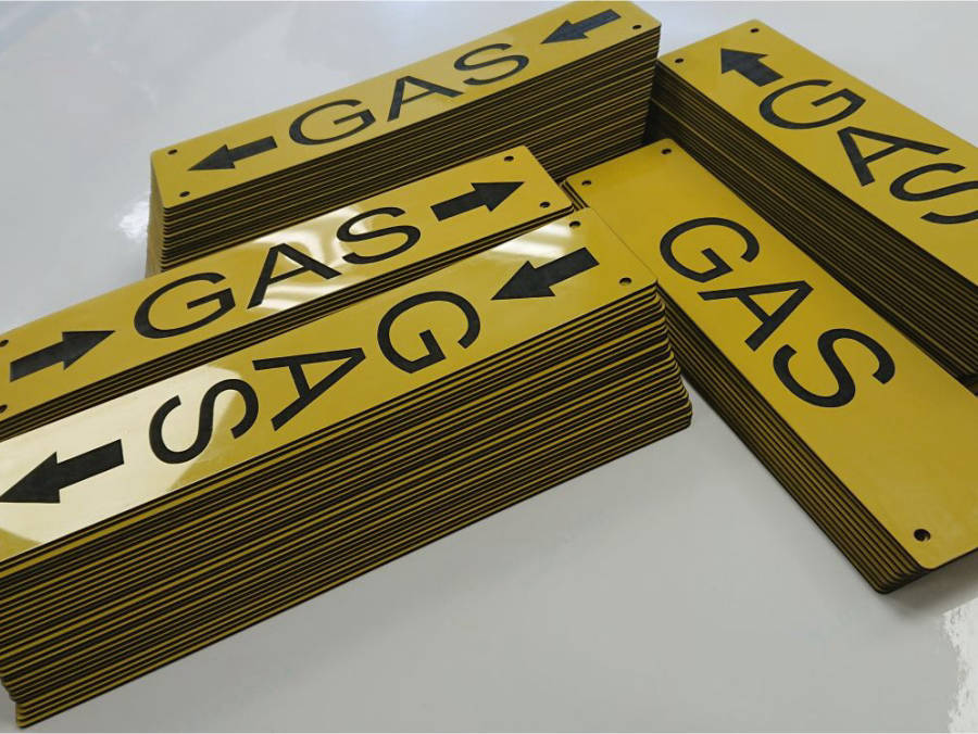 Traffolyte Gas Sign