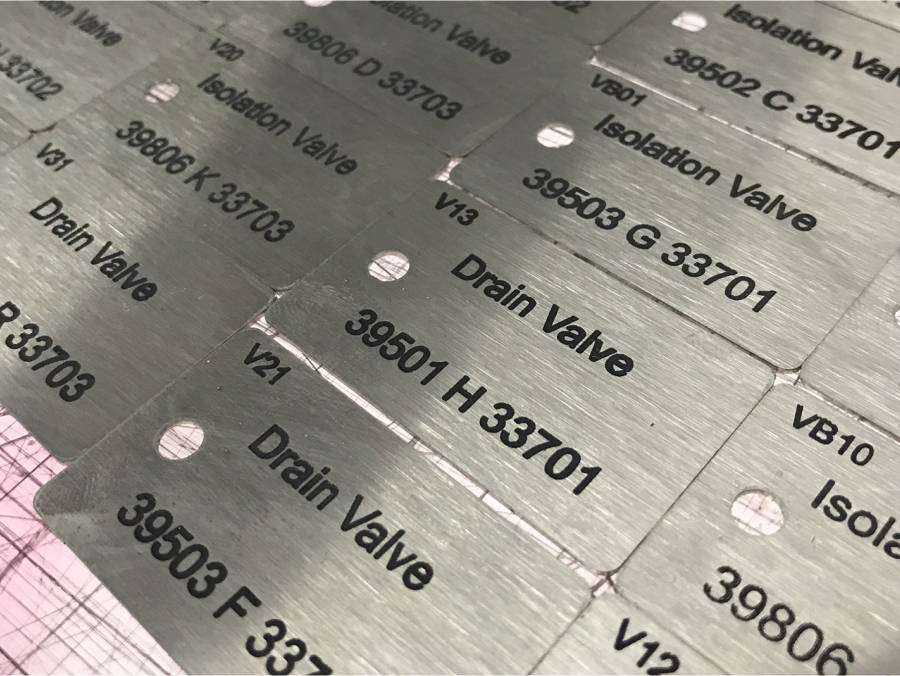 Valve tagging